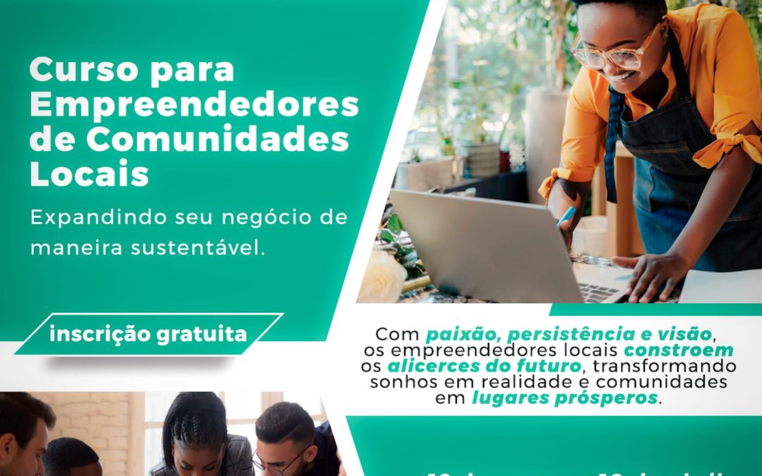 Museu de Favela e Solar Meninos de Luz lançam curso para empreendedores locais.